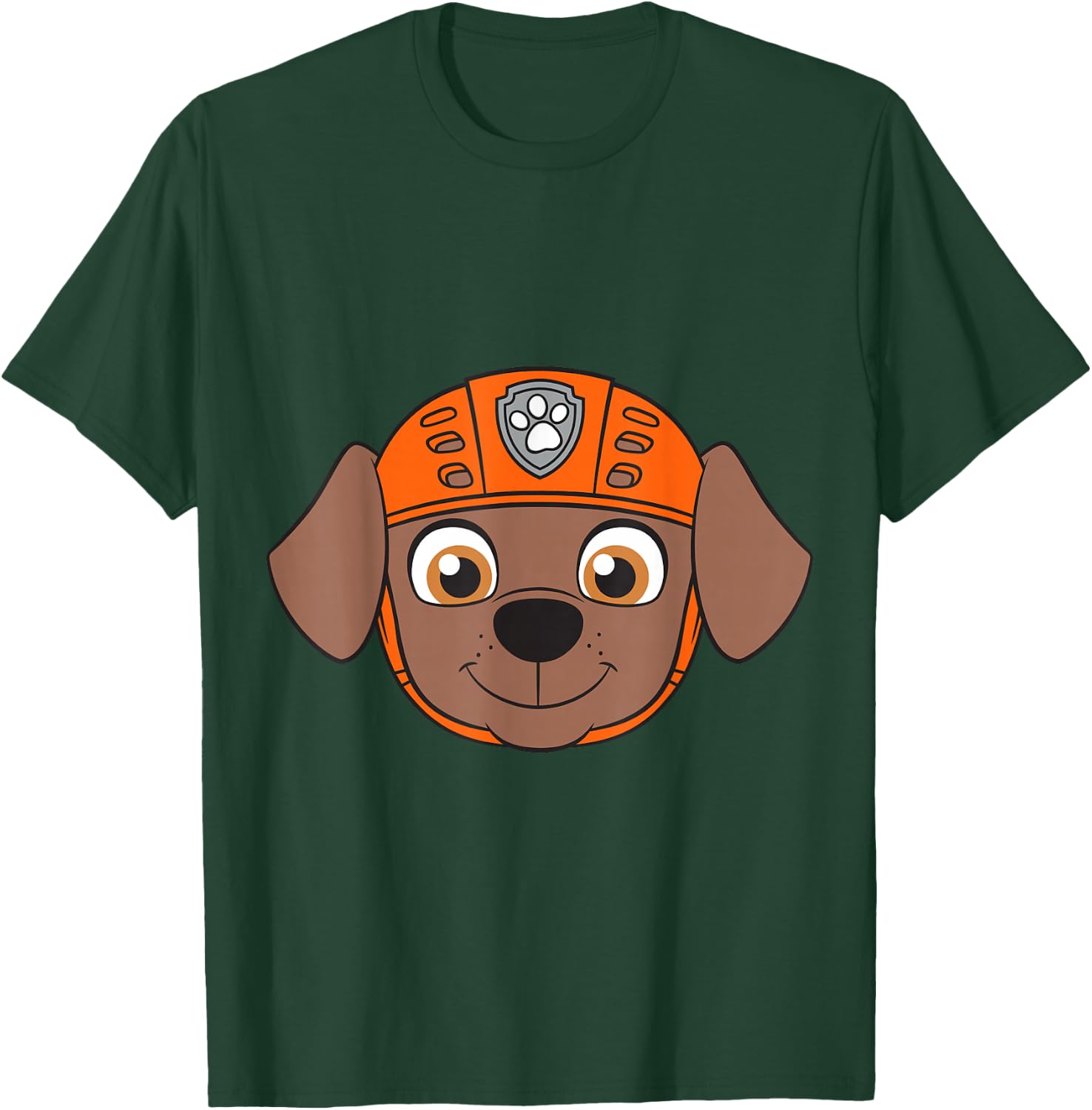 Zuma Paw Patrol Big Face T-Shirt - T-Shirt | Forest