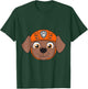 Zuma Paw Patrol Big Face T-Shirt - T-Shirt | Forest