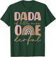 Dada of Little Miss Onederful First Birthday Boho Rainbow T-Shirt - T-Shirt | Forest