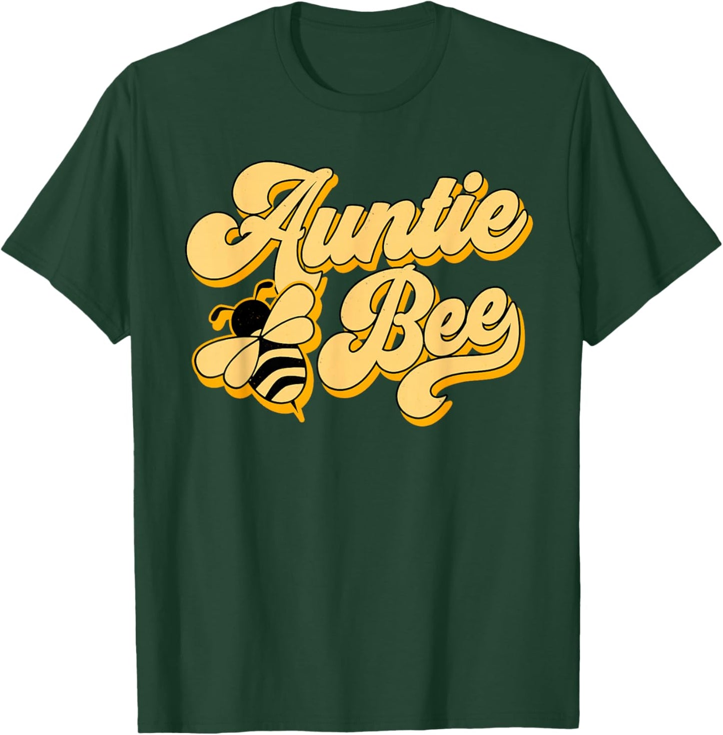 Auntie Bee 1st Birthday Outfit For Beekeeper Aunty Women T-Shirt - T-Shirt | Forest