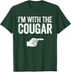 I'm With The Cougar Matching Cougar Costume Shirt T-Shirt - T-Shirt | Forest