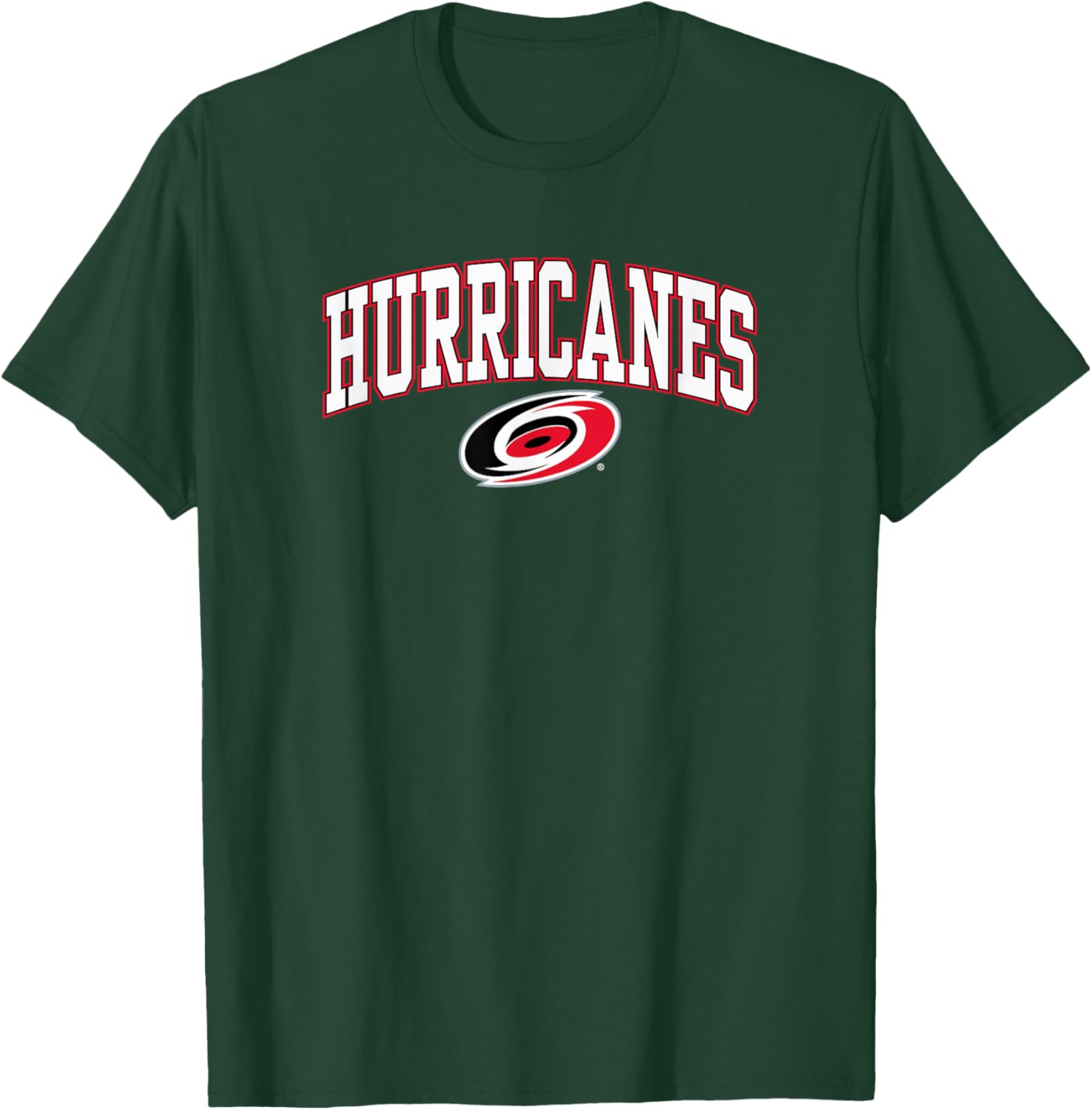 Carolina Hurricanes Arch Over Officially Licensed T-Shirt - T-Shirt | Forest