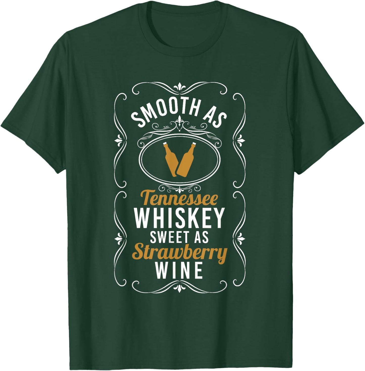 Sweet As Strawberry Wine Shirt Tennessee Pride Drinking T-Shirt - T-Shirt | Forest