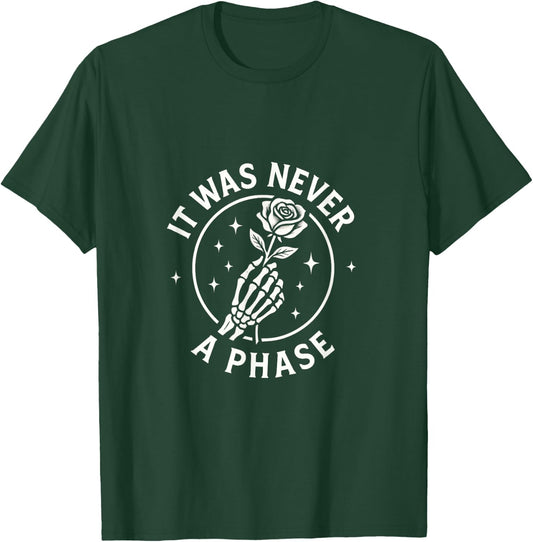 It was Never A Phase - Emo Scene Music Core T-Shirt - T-Shirt | Forest