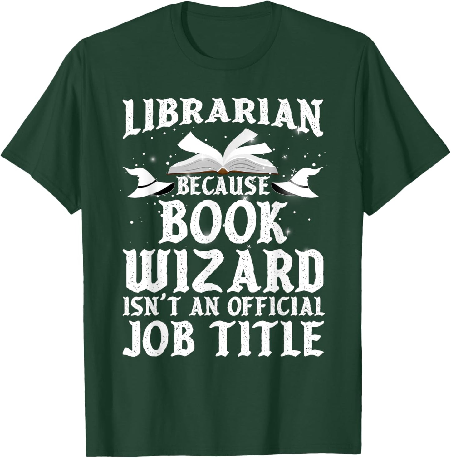 Cool Librarian Art Women Read Library Book Lovers T-Shirt - T-Shirt | Forest