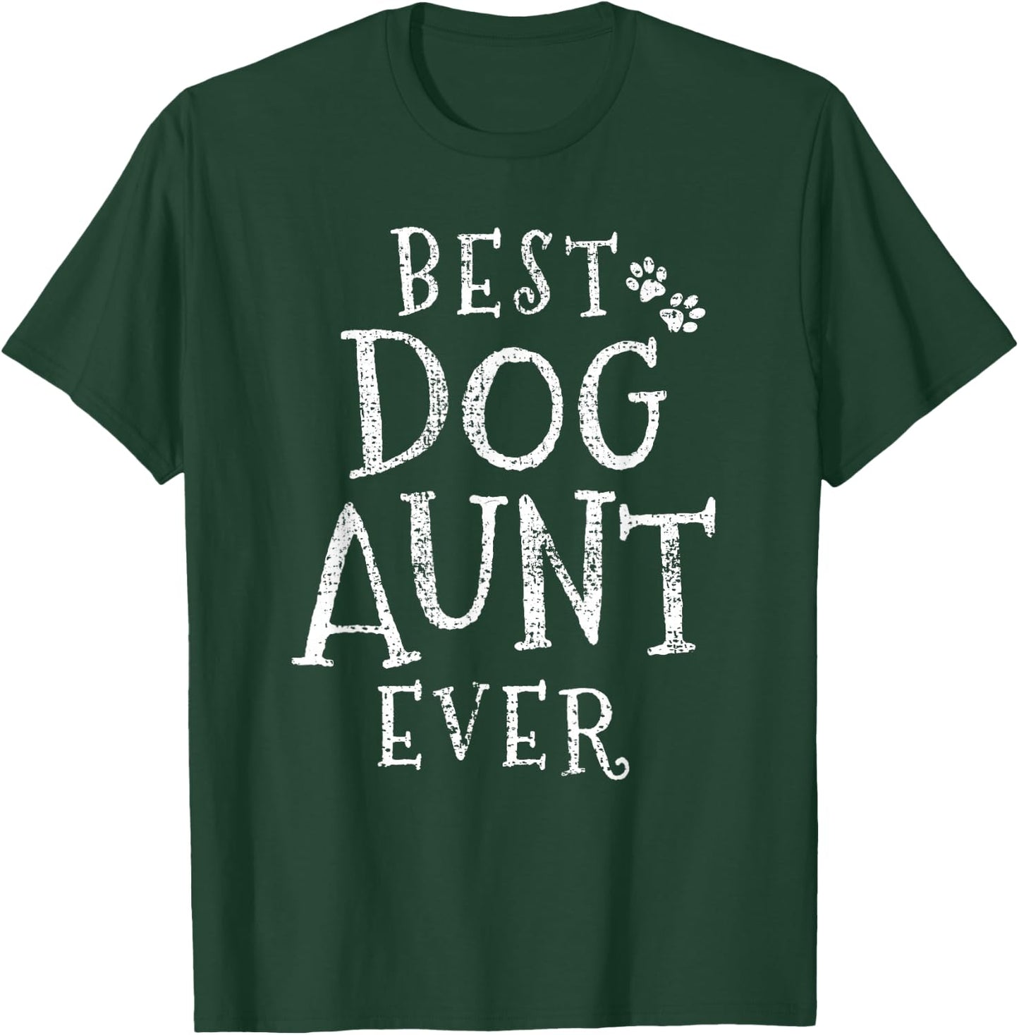 Dog Aunt Auntie T-Shirt - T-Shirt | Forest