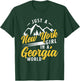 Just A New York Girl In A Georgia World Proud New Yorkers T-Shirt - T-Shirt | Forest