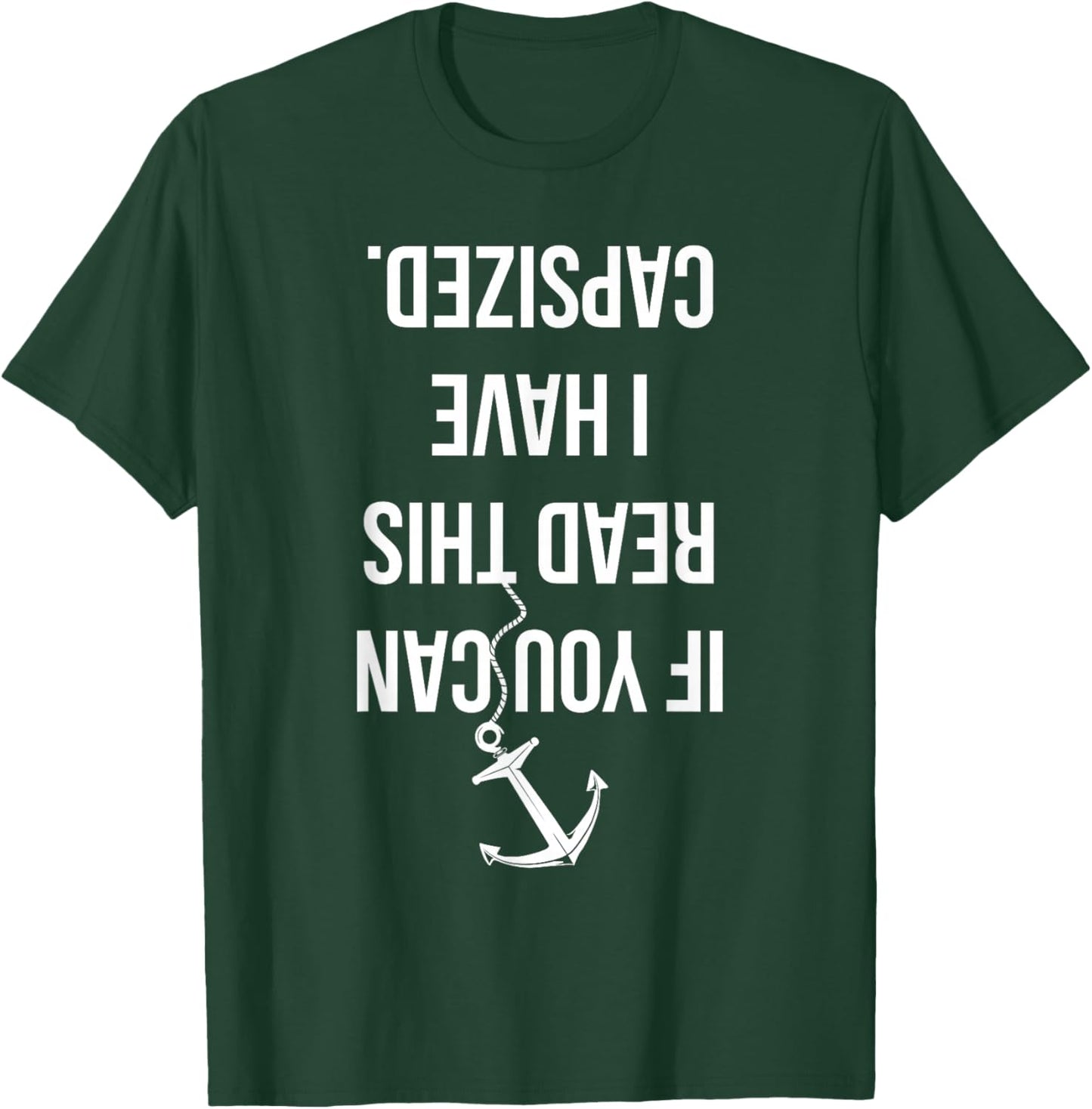 Funny Sailing Nautical Boating Sailboat Lover Gift Men Women T-Shirt - T-Shirt | Forest
