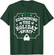 Summoning The Holiday Spirit Funny Christmas T-Shirt - T-Shirt | Forest