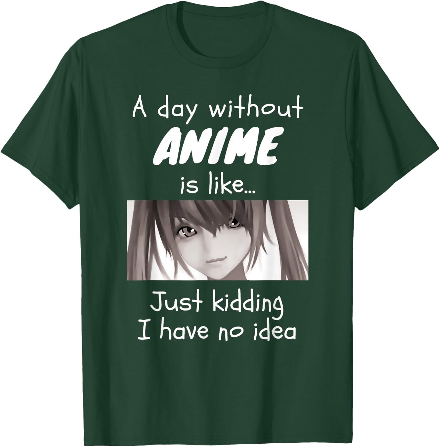 Anime Clothes Girls Women Funny Anime Outfits Cosplay Anime T-Shirt - T-Shirt | Forest