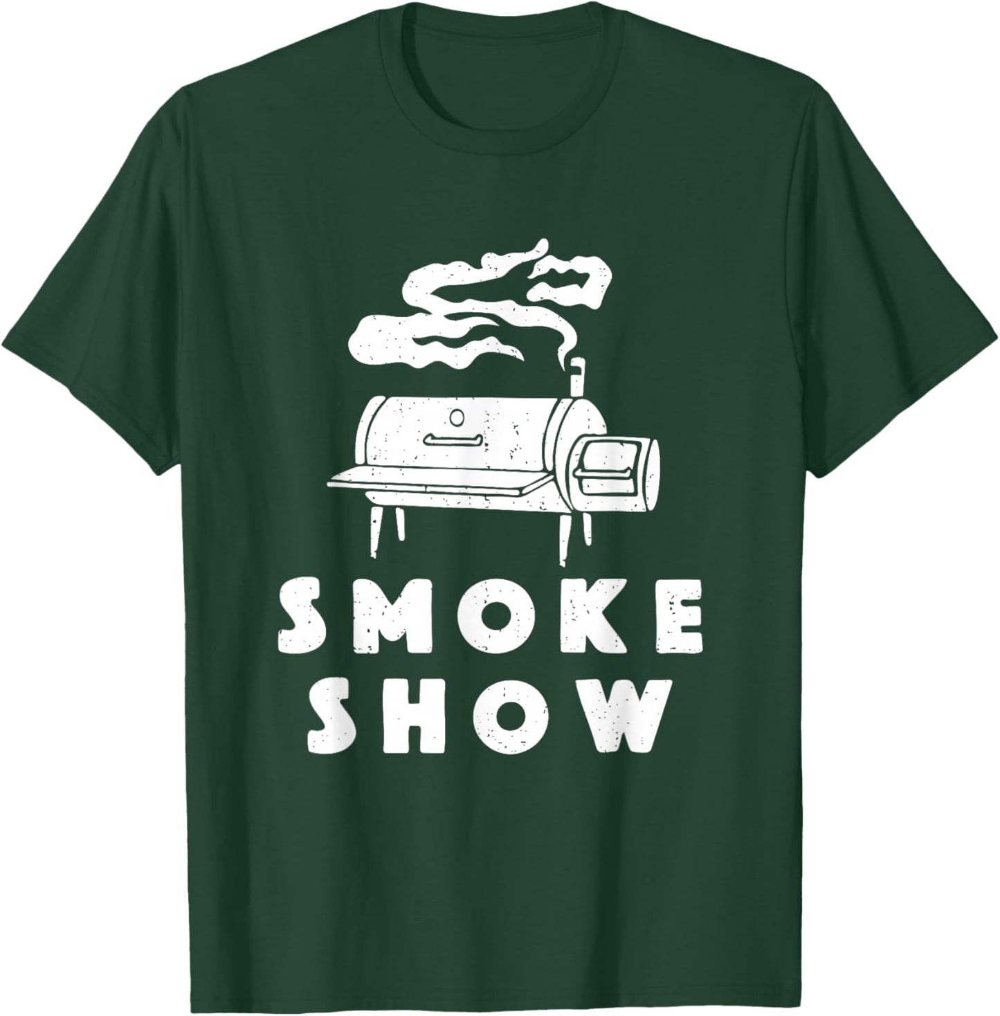 Smoke Show Funny BBQ Grilling Meat Grill Burnt Ends Barbecue T-Shirt - T-Shirt | Forest
