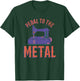 Pedal To The Metal Sewing Machine Quilter T-Shirt - T-Shirt | Forest