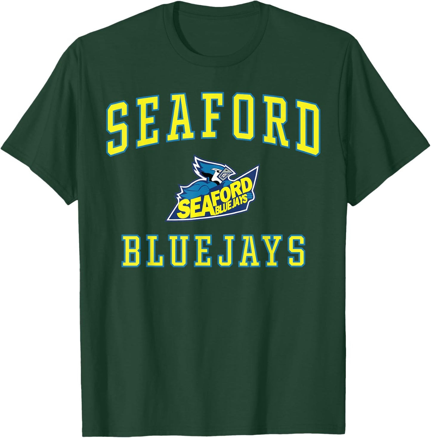 Seaford High School Bluejays C1 T-Shirt - T-Shirt | Forest