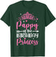 Pappy Of The Birthday Princess Bday Girl Kid Cute Family T-Shirt - T-Shirt | Forest