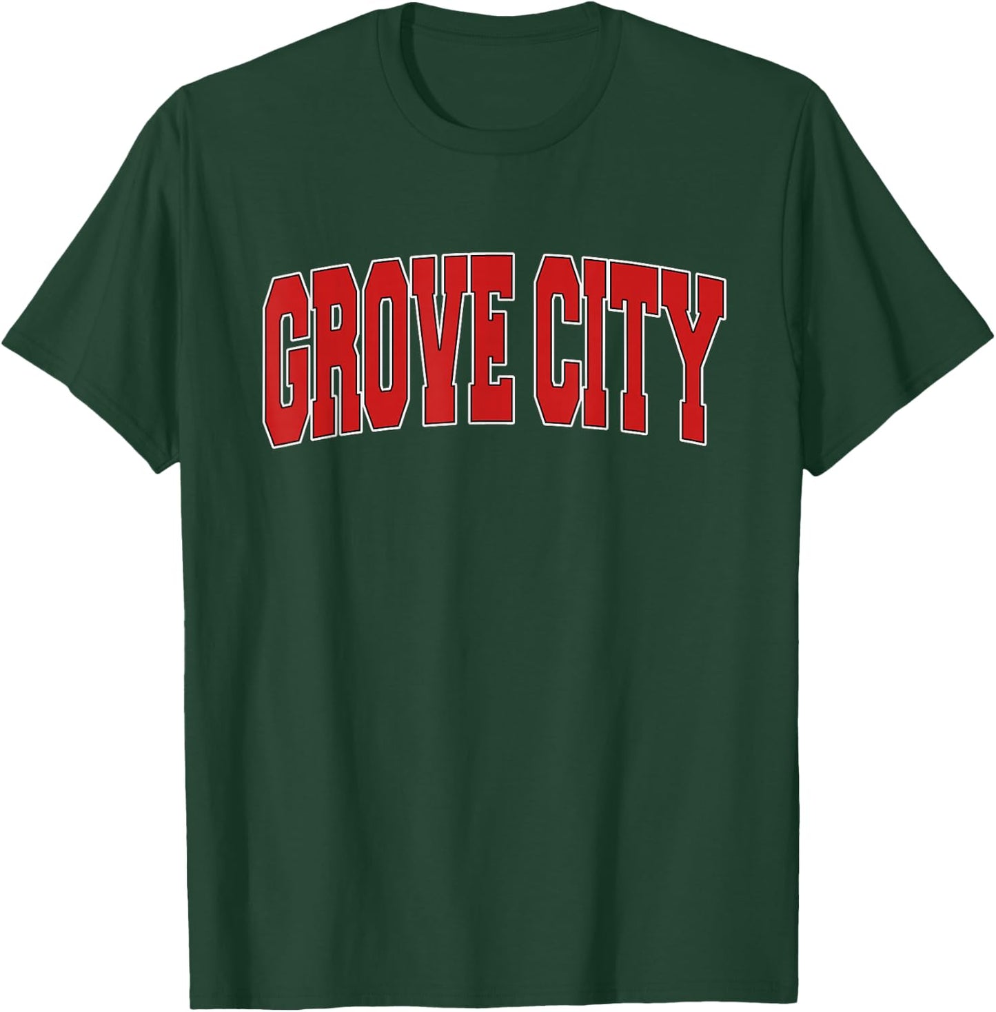 GROVE CITY PA PENNSYLVANIA Varsity Style USA Vintage Sports T-Shirt - T-Shirt | Forest