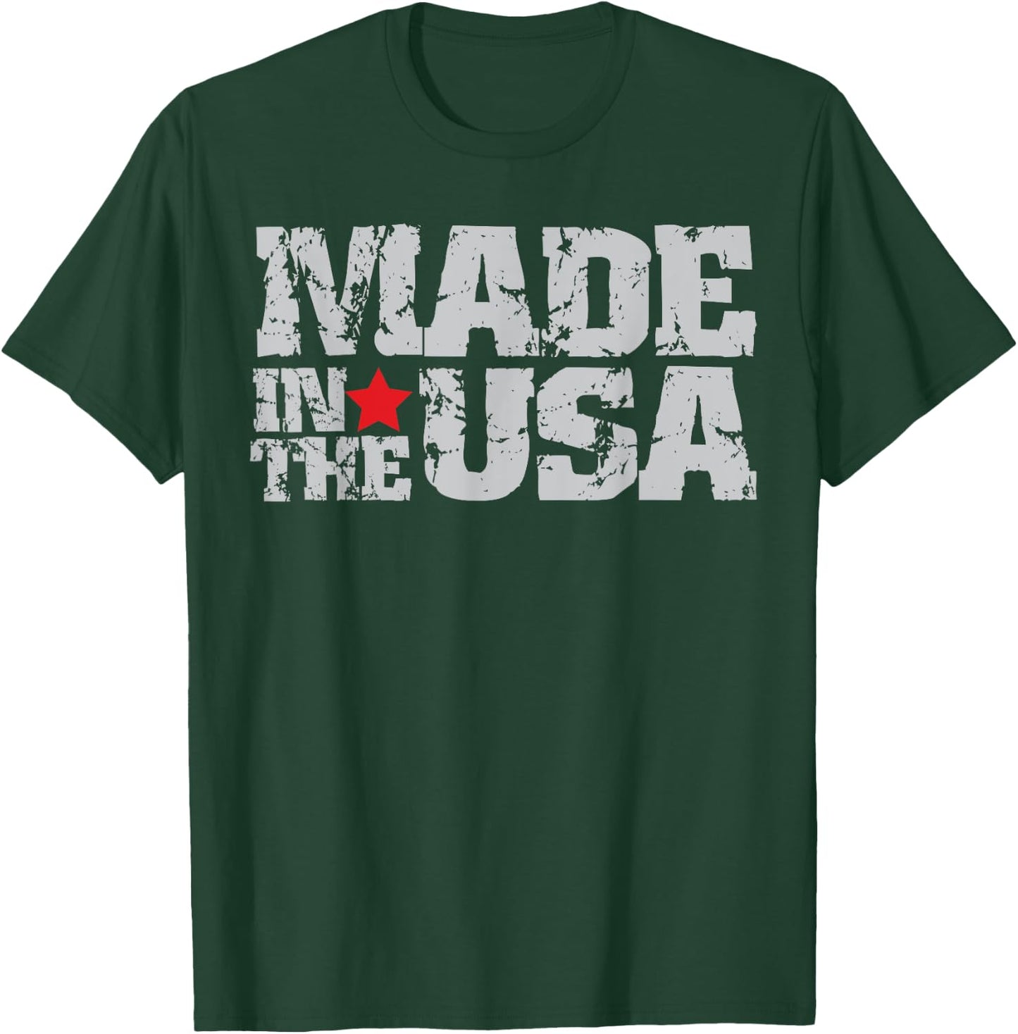 Made in the USA, Proud Born in the USA T-Shirt - T-Shirt | Forest
