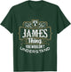 It's a JAMES Thing you wouldn't understand First Name T-Shirt - T-Shirt | Forest