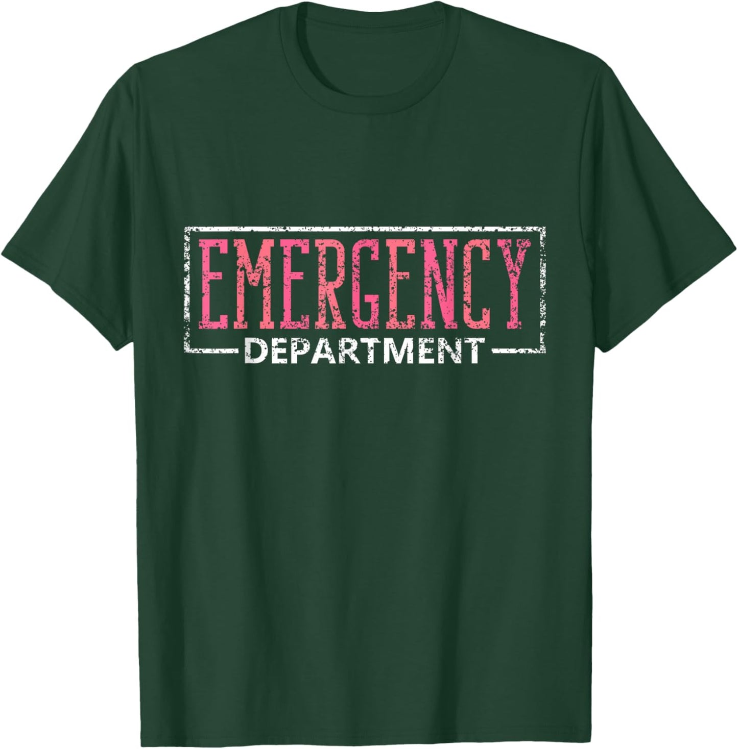 Emergency Department Nurses Nursing Icu Emergency Nurse T-Shirt - T-Shirt | Forest