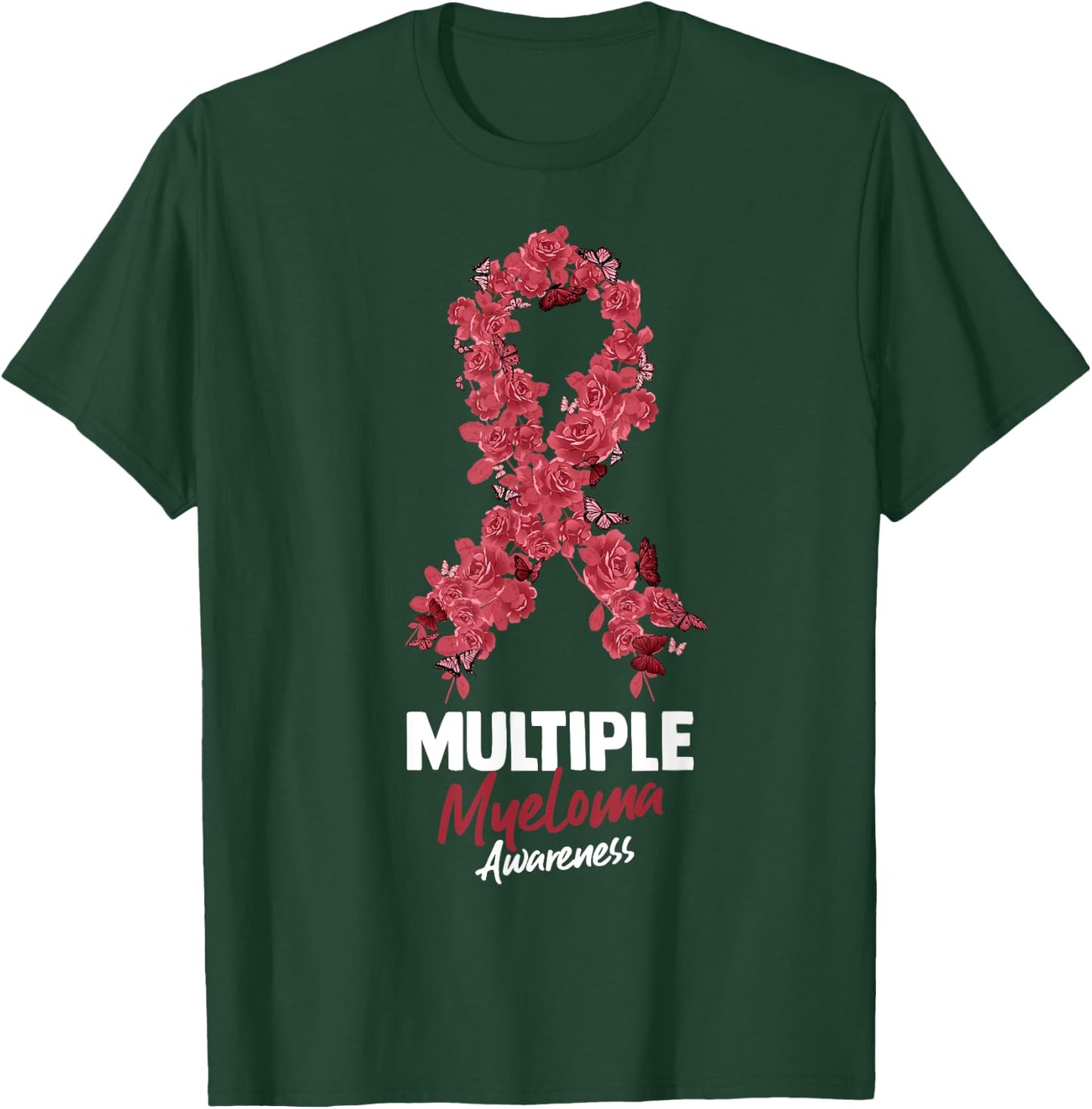 Multiple Myeloma Awareness T-Shirt - T-Shirt | Forest