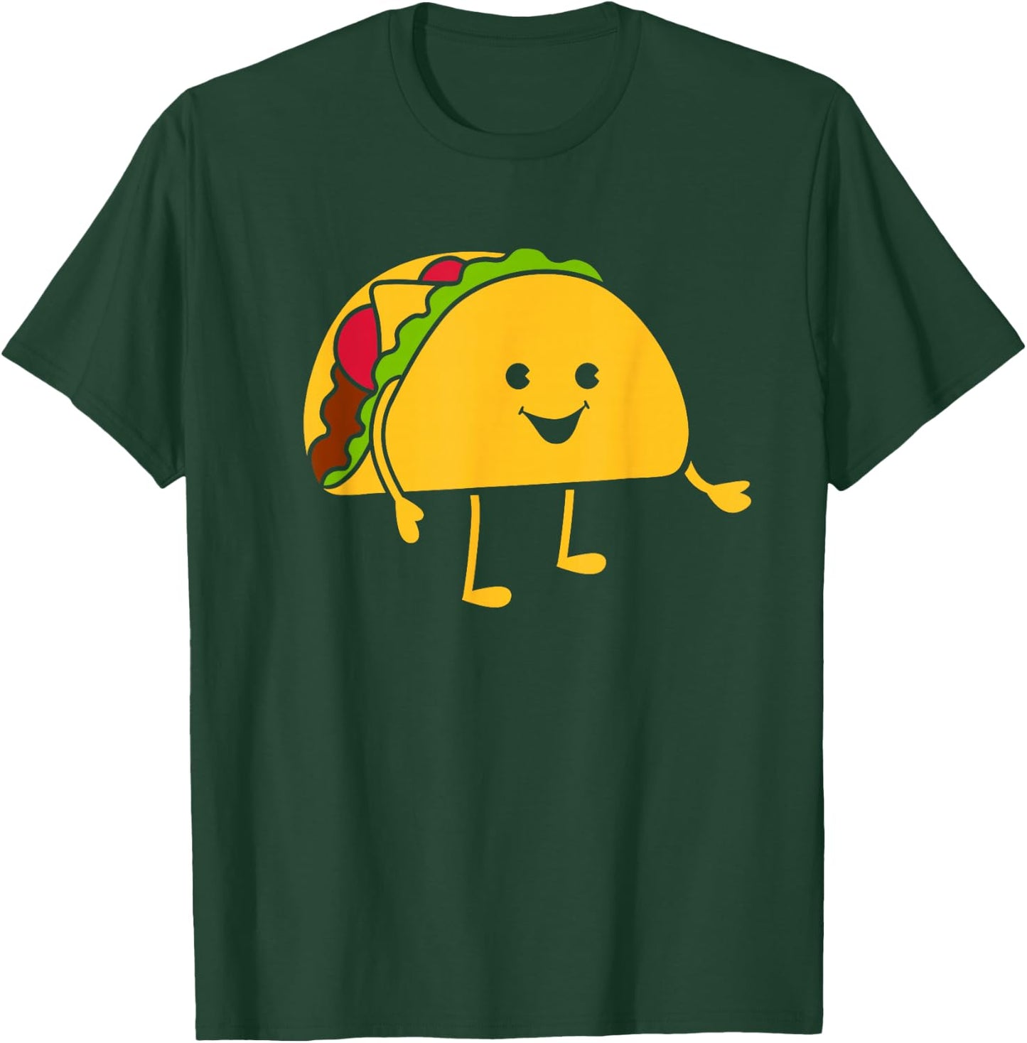 Funny Taco T-Shirt - T-Shirt | Forest