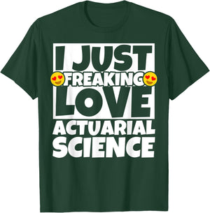 Actuarial science Funny T-Shirt - T-Shirt | Forest