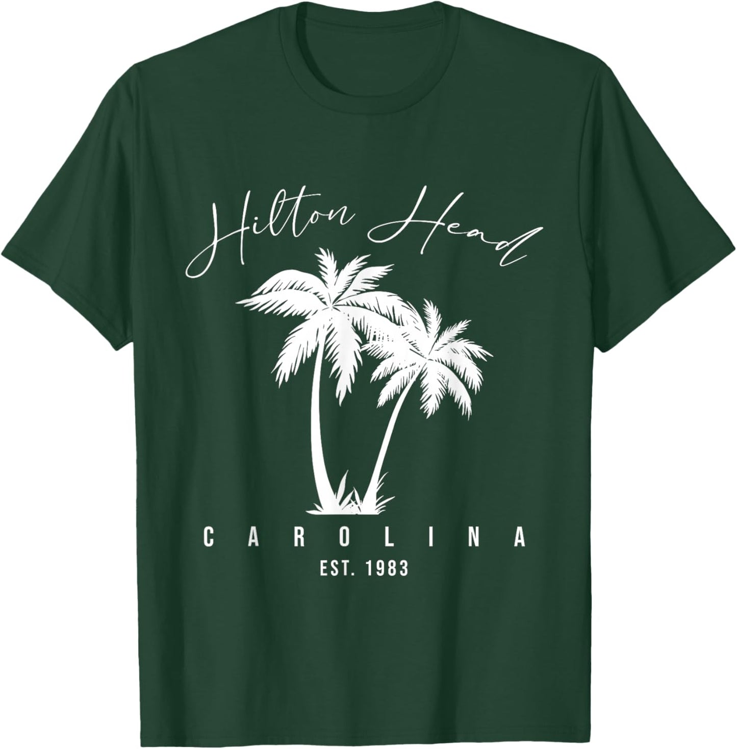 Hilton Head Island SC | Hilton Head South Carolina Gifts T-Shirt - T-Shirt | Forest