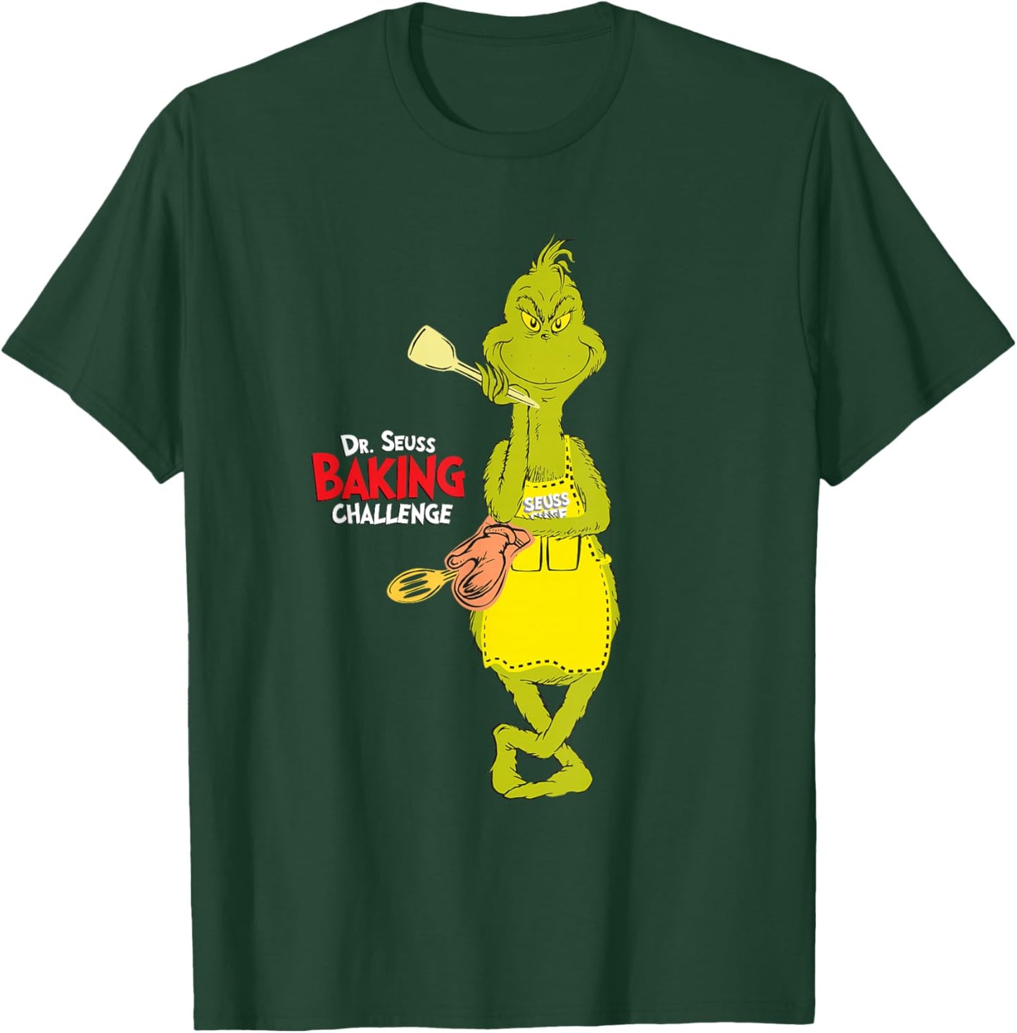 Dr. Seuss Baking Challenge The Grinch T-Shirt - T-Shirt | Forest
