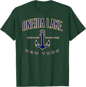 Oneida Lake Shirt , Men, Girls & Boys T-Shirt - T-Shirt | Forest