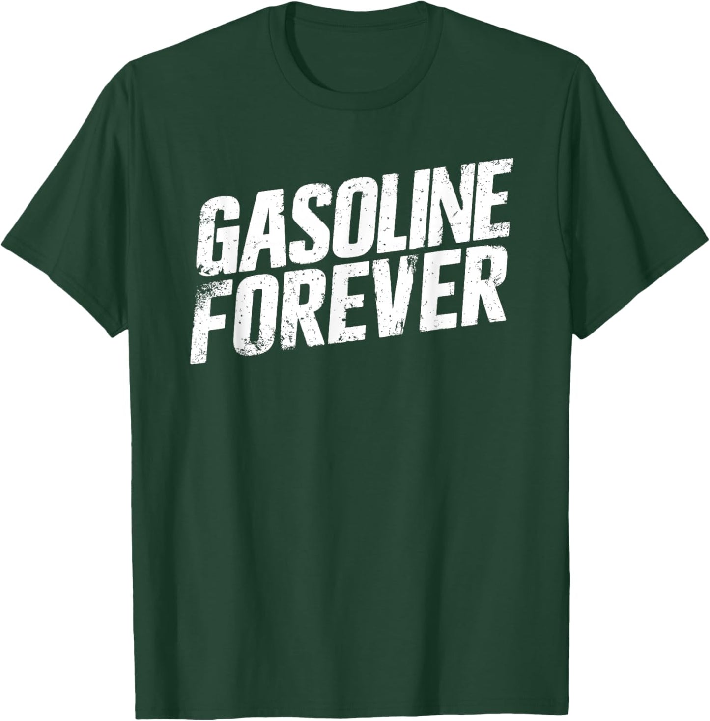 Funny Car - Gasoline Forever T-Shirt - T-Shirt | Forest