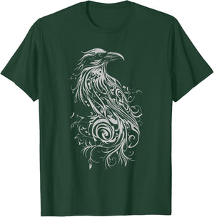 Raven Crow T-Shirt - T-Shirt | Forest