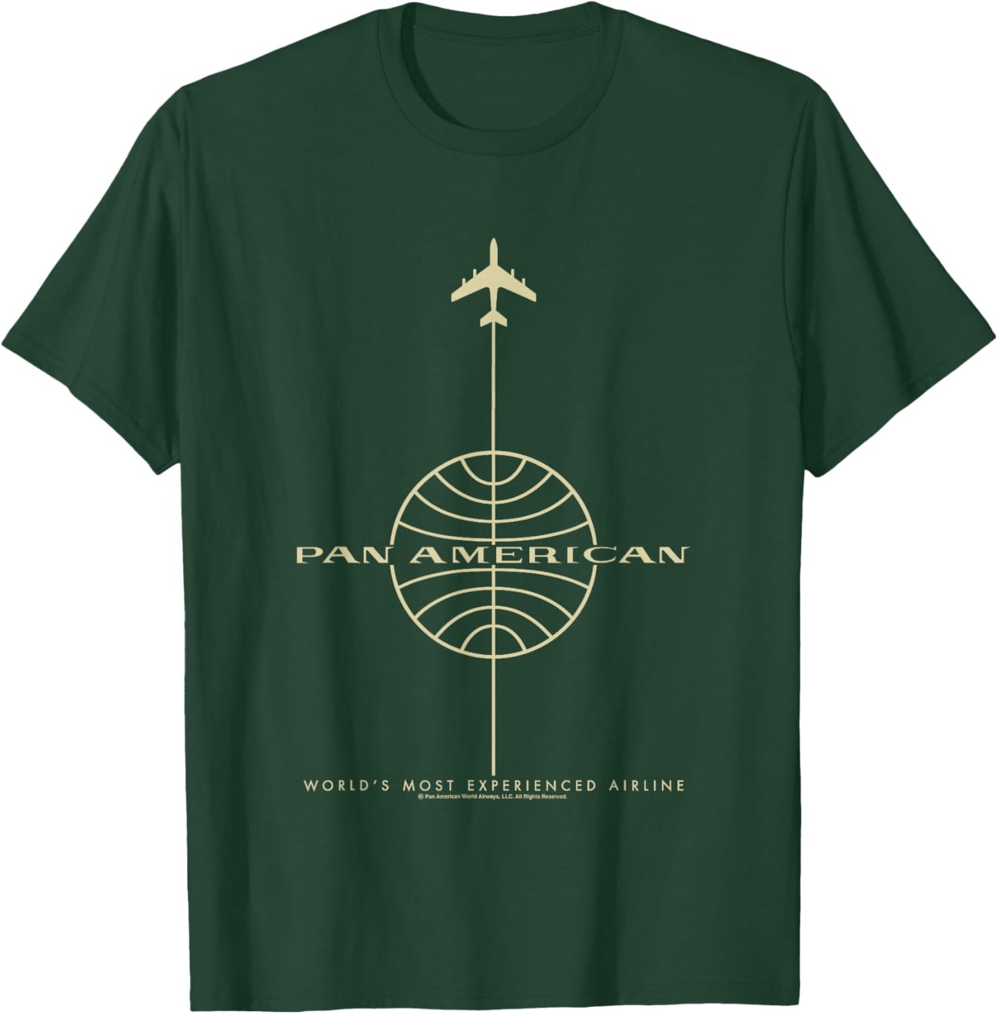 Pan Am World's Most Experienced Airline T-Shirt - T-Shirt | Forest