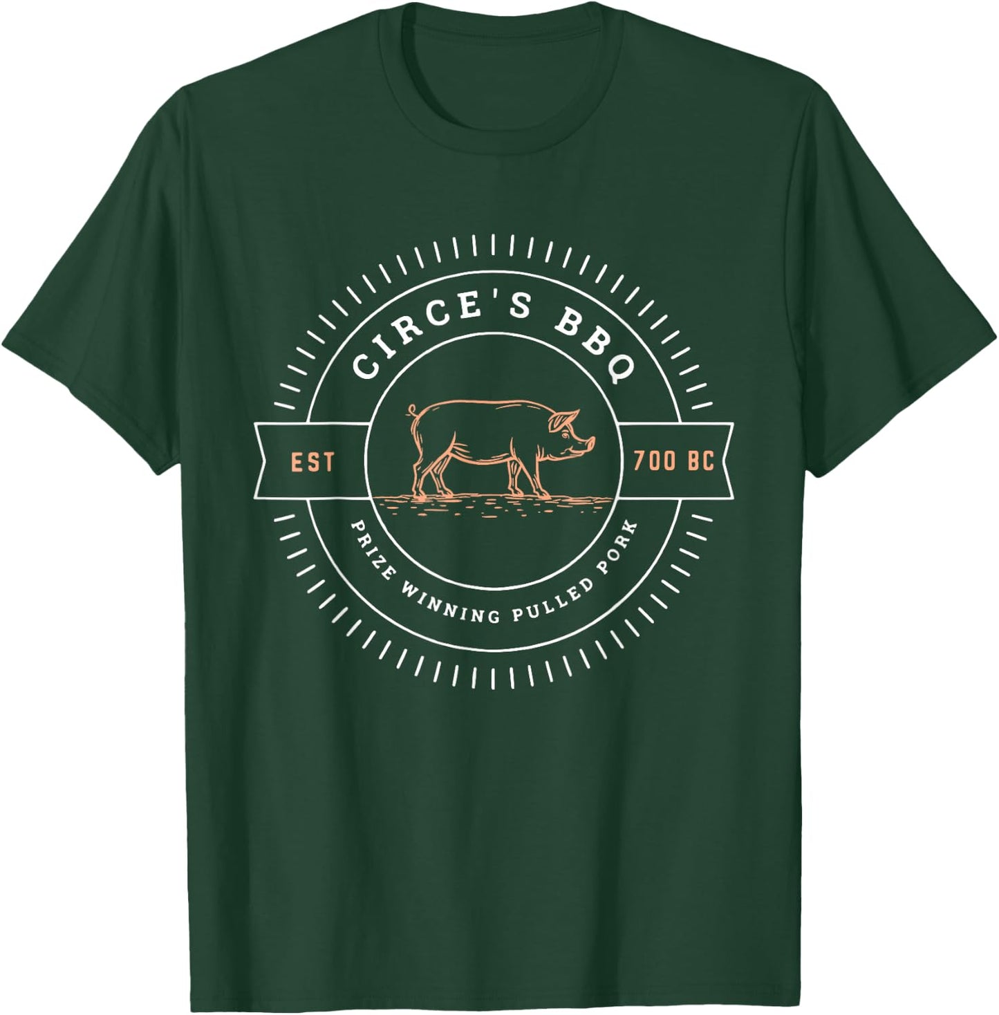 Circe's BBQ Funny Greek Mythology T-Shirt - T-Shirt | Forest