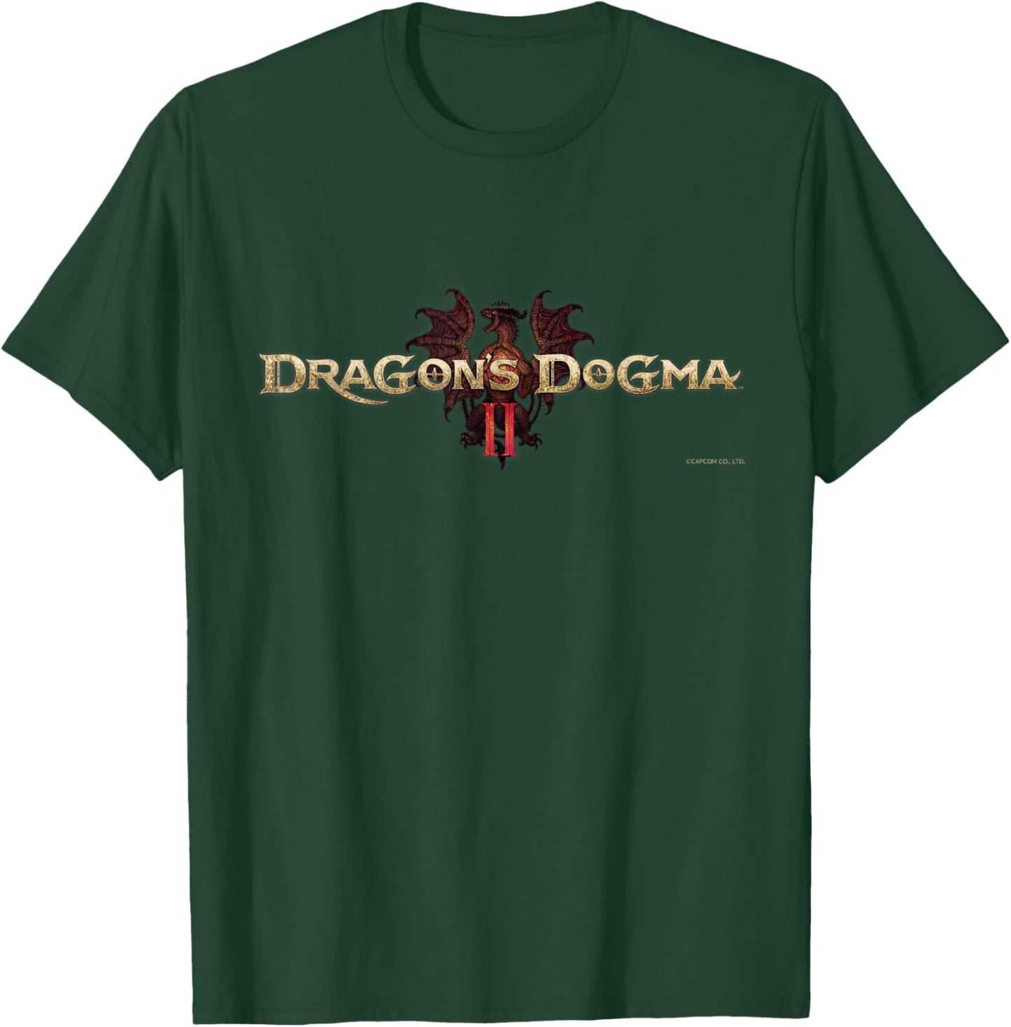 Dragon's Dogma 2 LOGO T-Shirt - T-Shirt | Forest