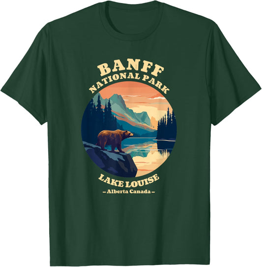 Canadian Banff National Park Souvenirs T-Shirt - T-Shirt | Forest