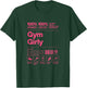 100% Organic Gym Girly - Muscle Mommy Ingredients Pump Cover T-Shirt - T-Shirt | Forest