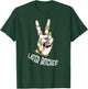 Later Bitches with peace sign graphic T-Shirt - T-Shirt | Forest