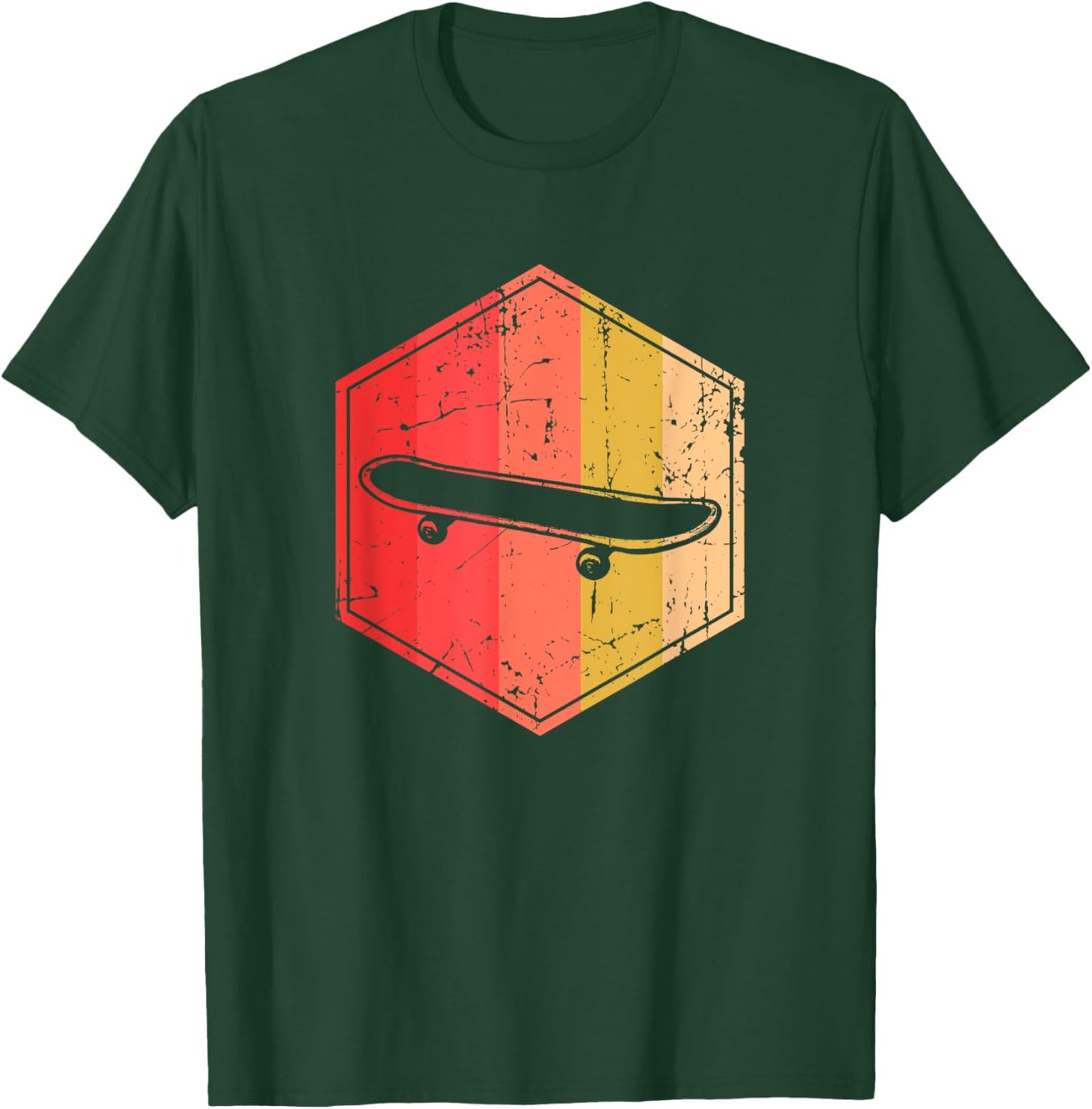 Skate Clothing Vintage Skateboard Kids T-Shirt - T-Shirt | Forest