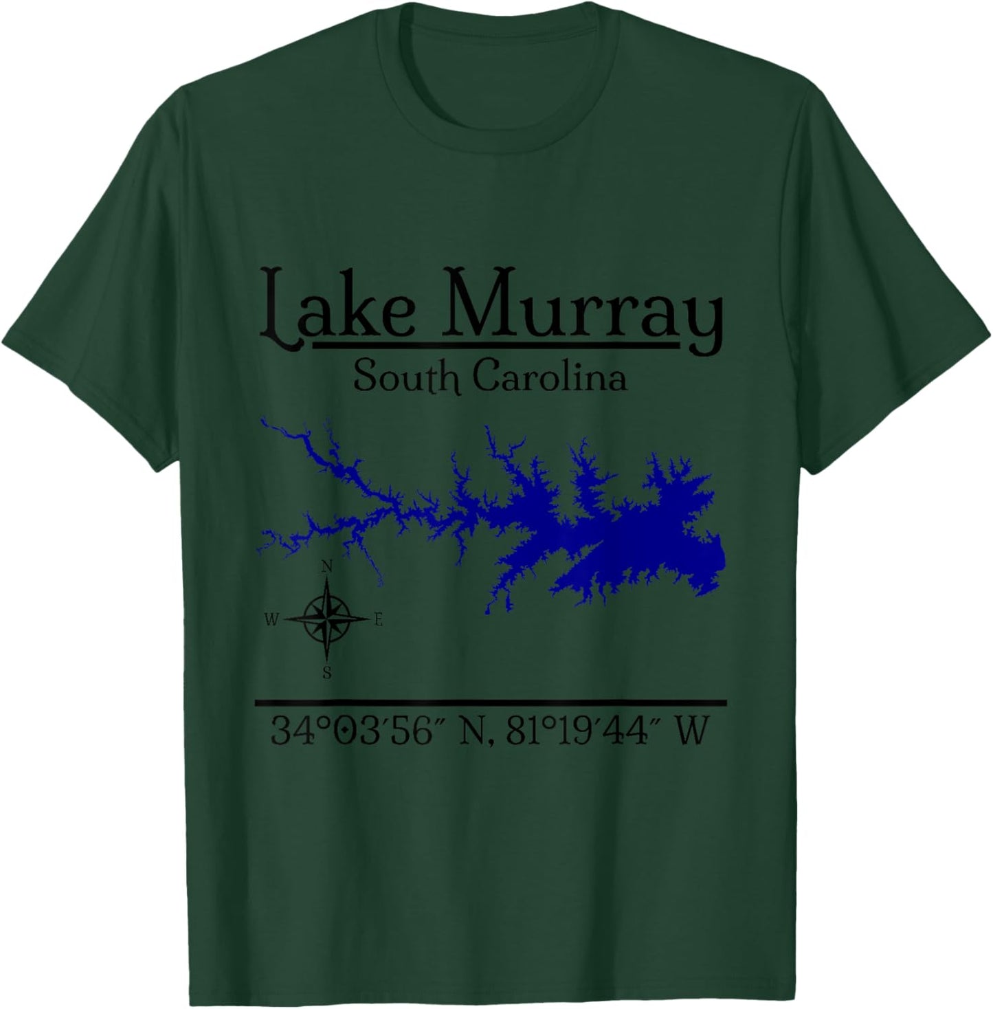 Lake Murray - South Carolina T-Shirt - T-Shirt | Forest