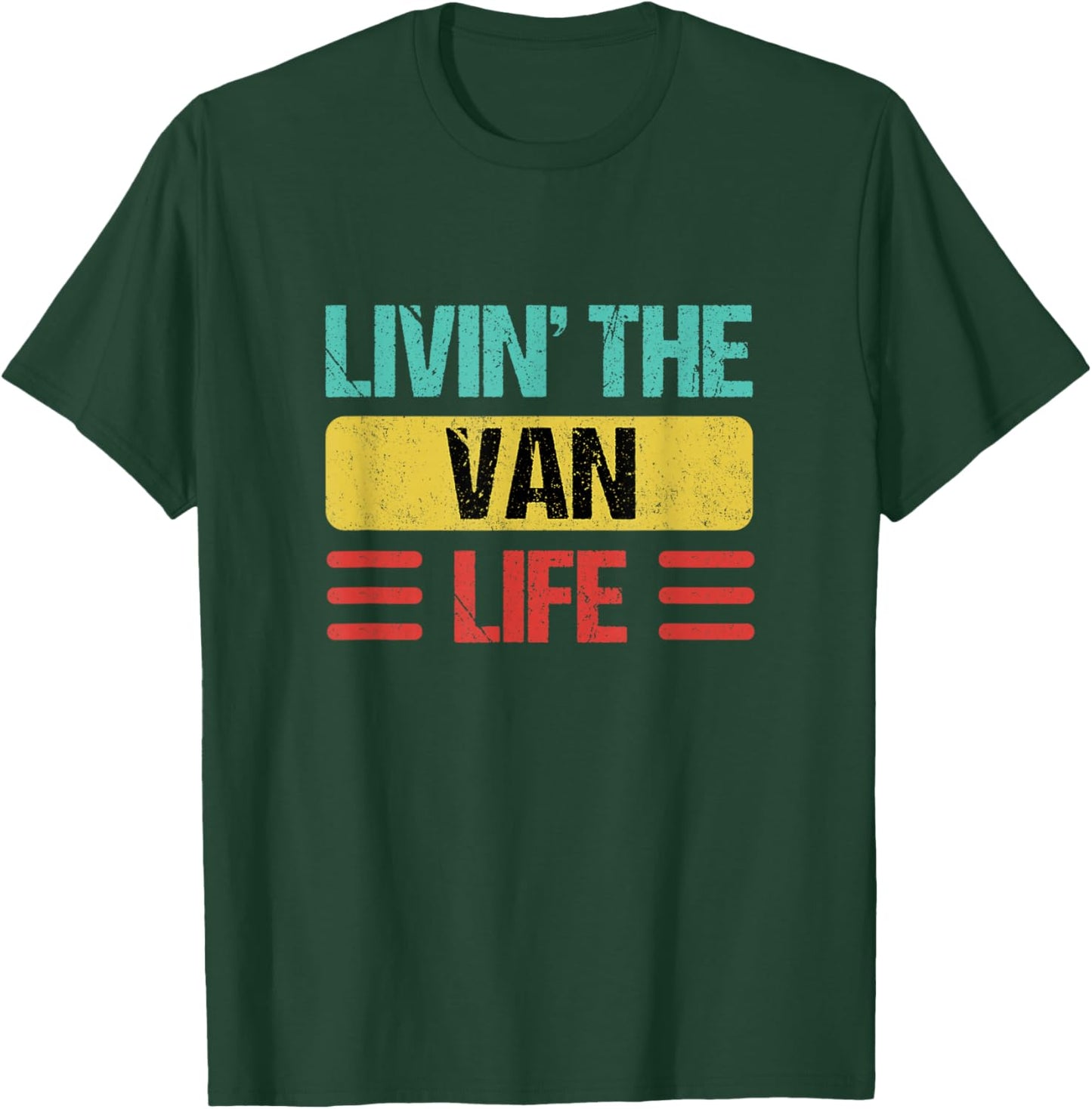 Van Name T-Shirt - T-Shirt | Forest