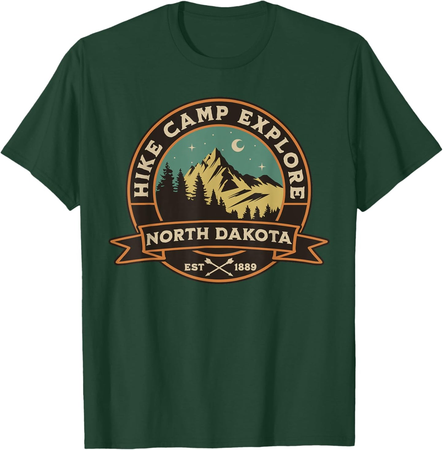 North Dakota T-Shirt - T-Shirt | Forest