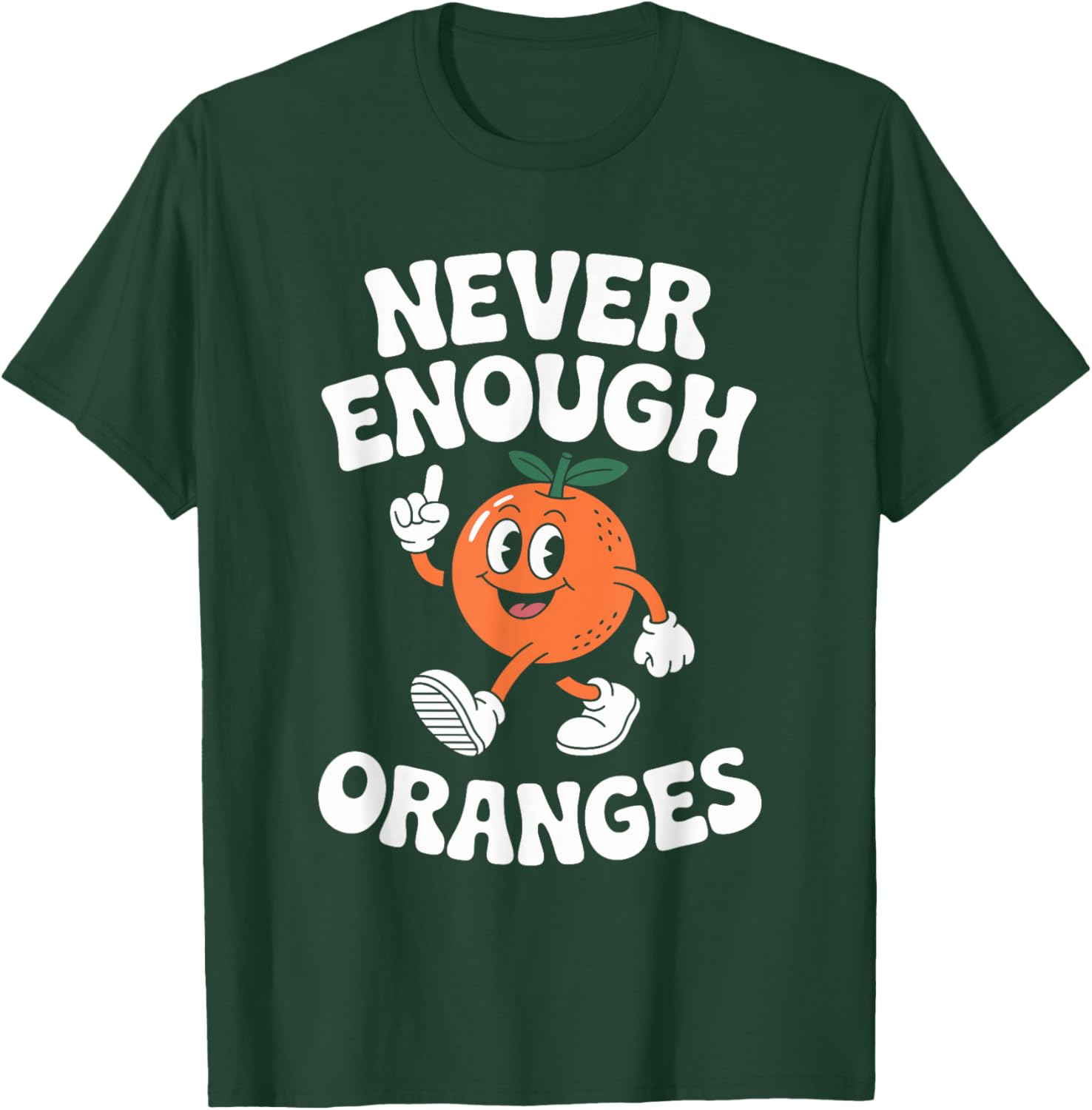 Funny Orange or Oranges Retro T-Shirt - T-Shirt | Forest