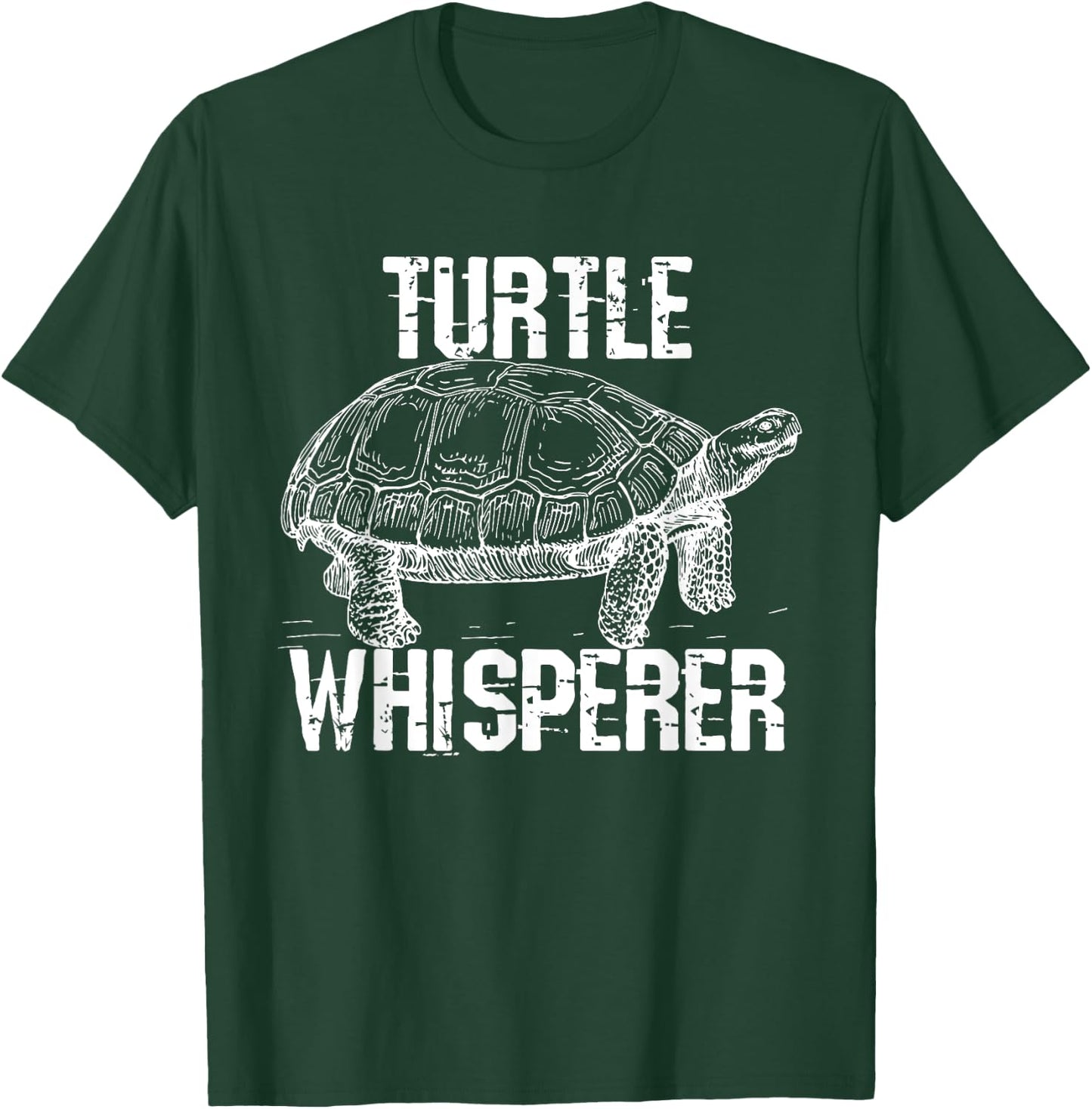 Turtle Whisperer Funny Pet Turtle T-Shirt - T-Shirt | Forest