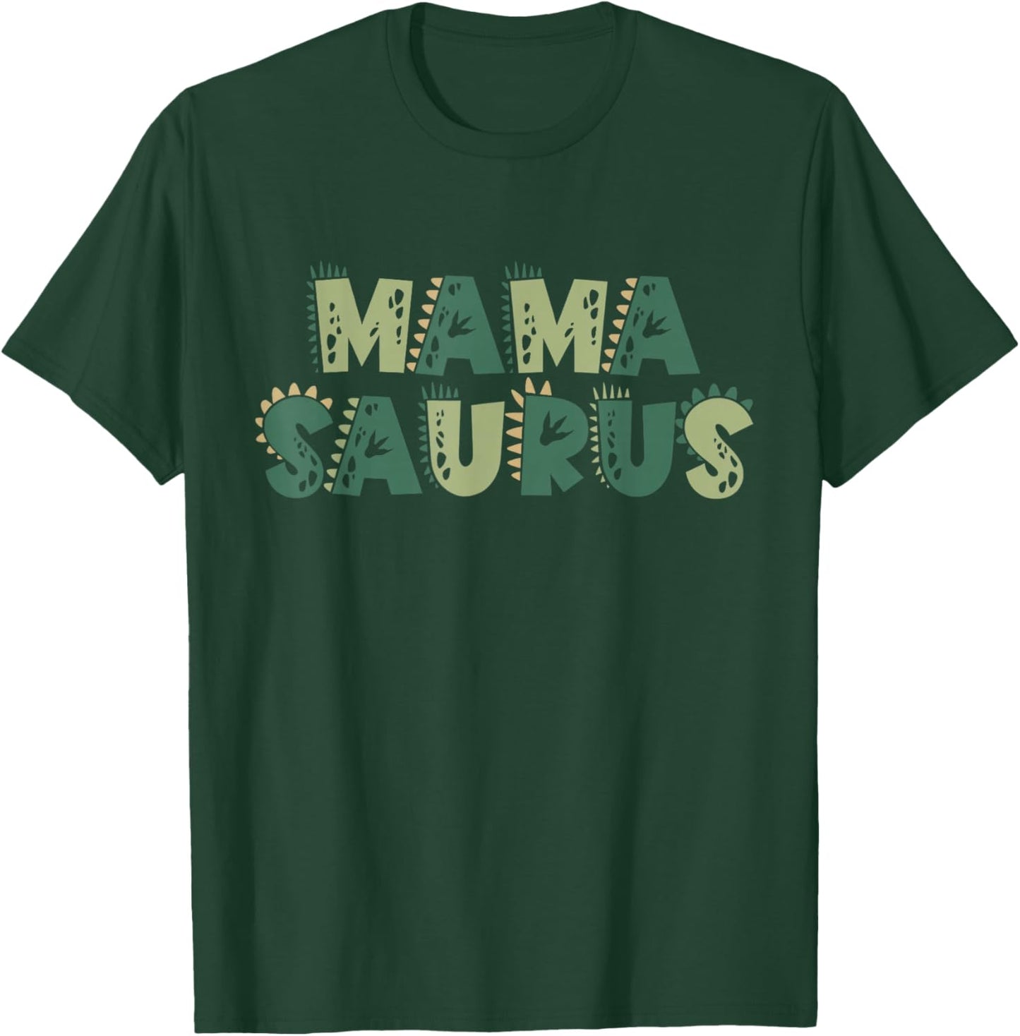Mama Saurus Matching Family Birthday Dinosaur Men Women Kids T-Shirt - T-Shirt | Forest