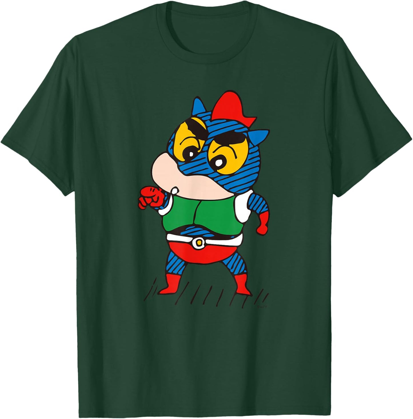 【manga】Crayon Shin-chan Transform into an Action kamen! T-Shirt - T-Shirt | Forest