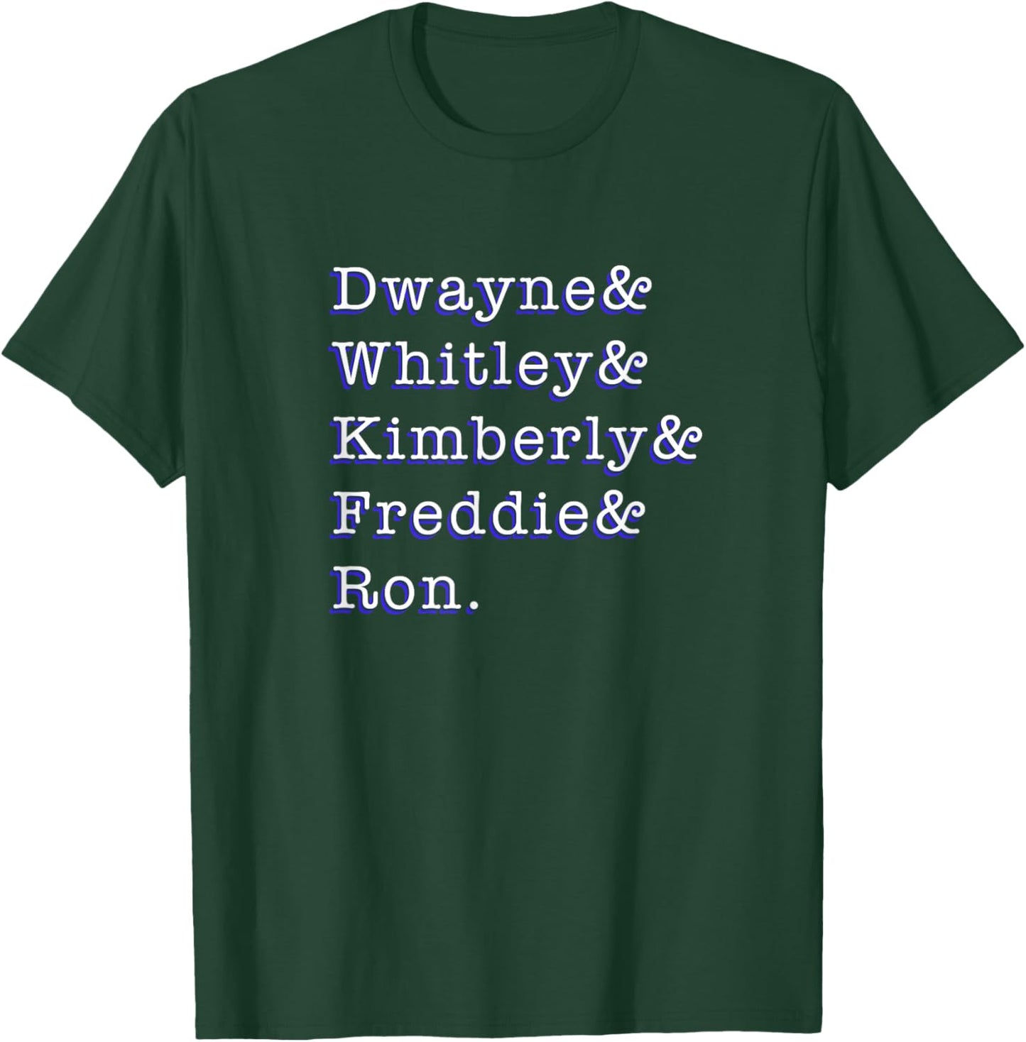 HBCU Class 1992 Kim Dwayne Whitley Hillman Different World T-Shirt - T-Shirt | Forest