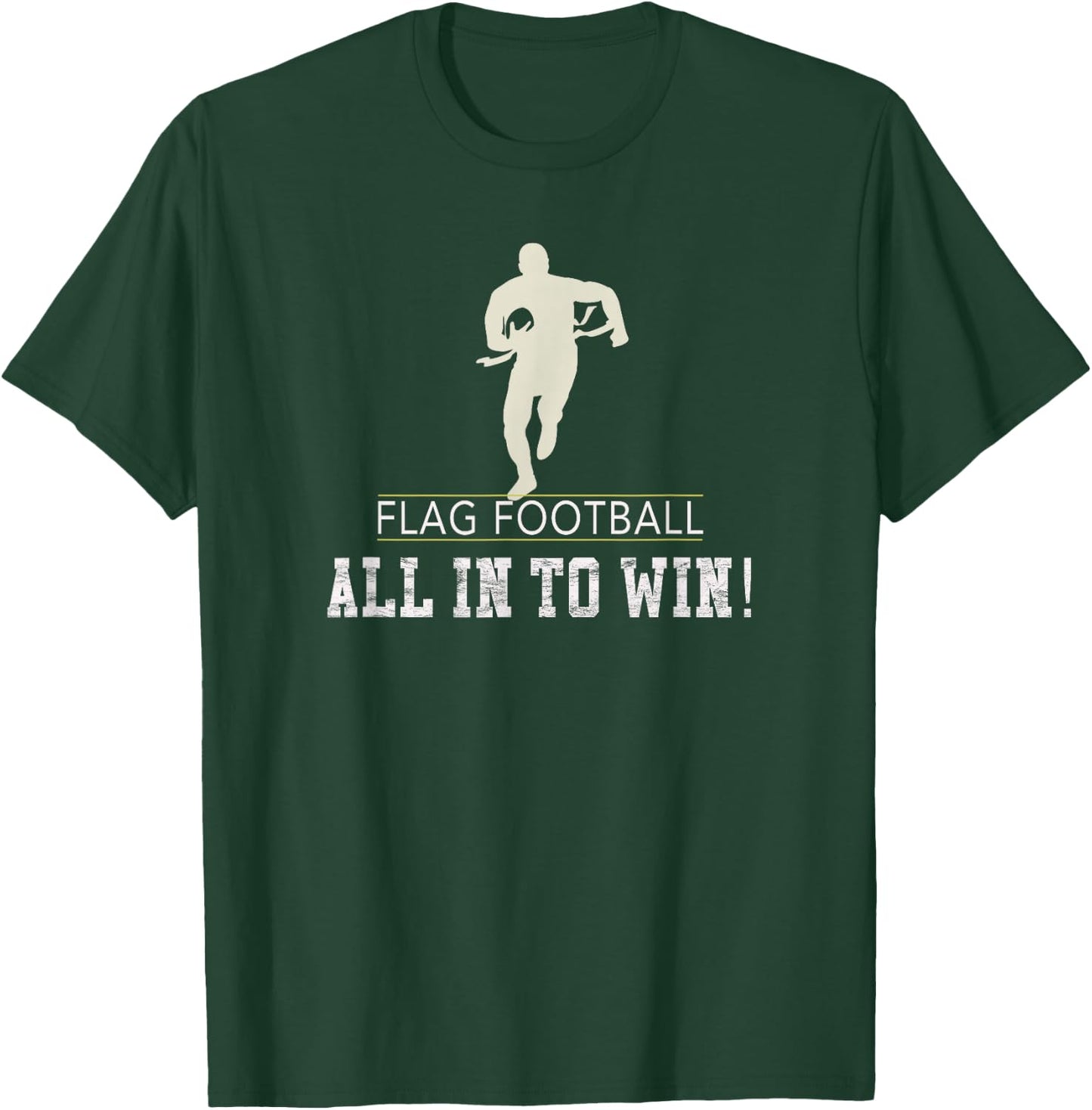 Flag Football Shirt for Kids and Adults T-Shirt - T-Shirt | Forest