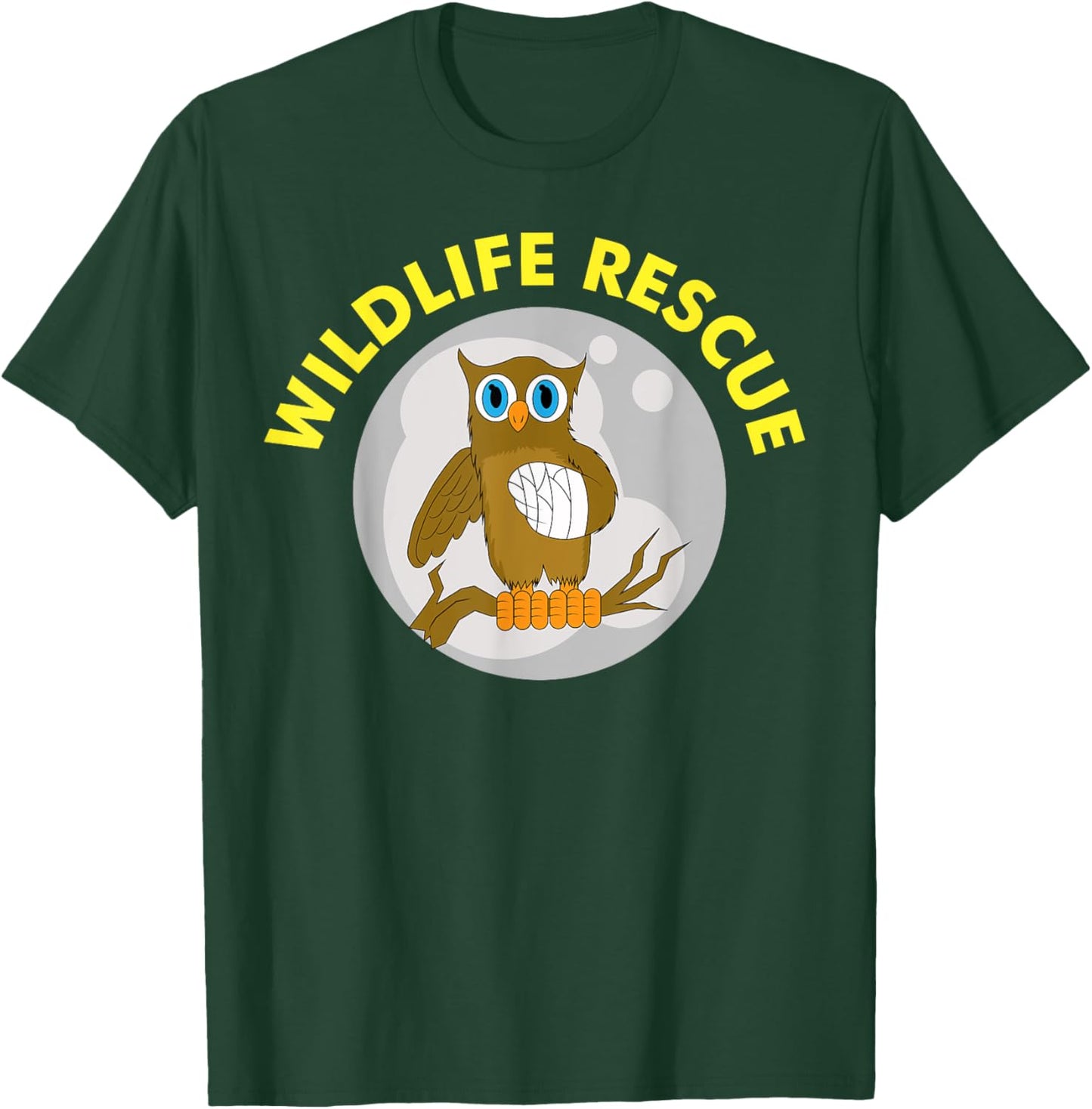 WILDLIFE ANIMAL RESCUE | Animal rights T-Shirt - T-Shirt | Forest