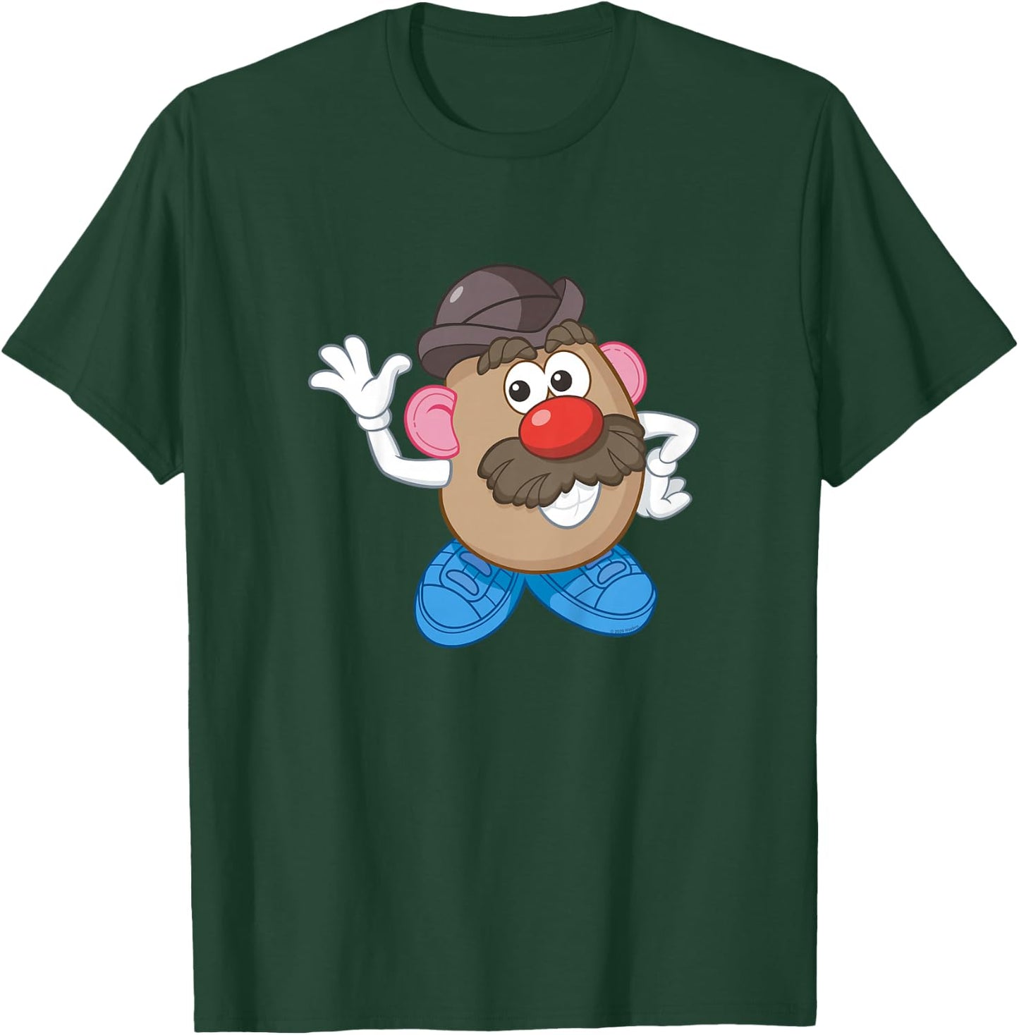 Mr. Potato Head Big Vintage Character Wave T-Shirt - T-Shirt | Forest