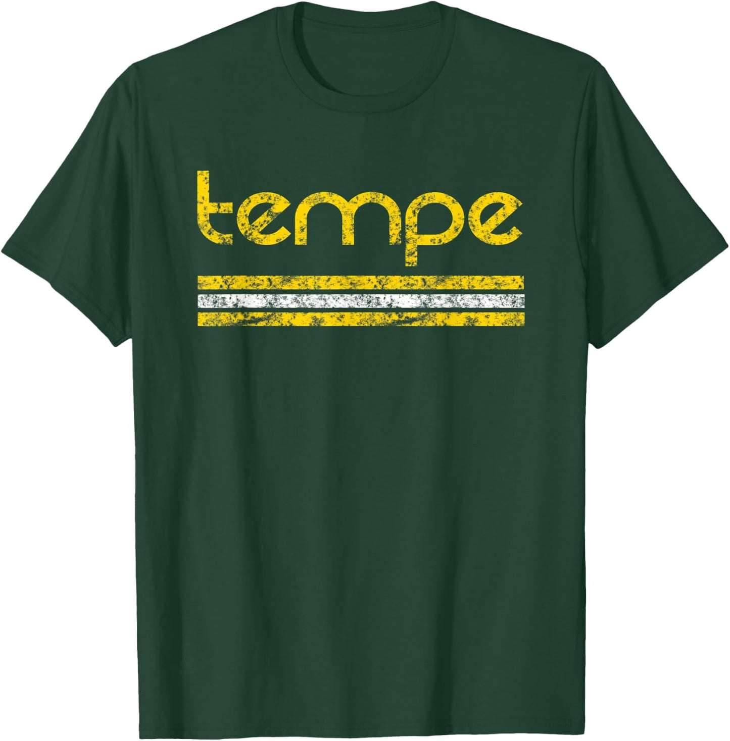 Tempe Arizona Retro T Shirt Vintage Weathered T-Shirt - T-Shirt | Forest
