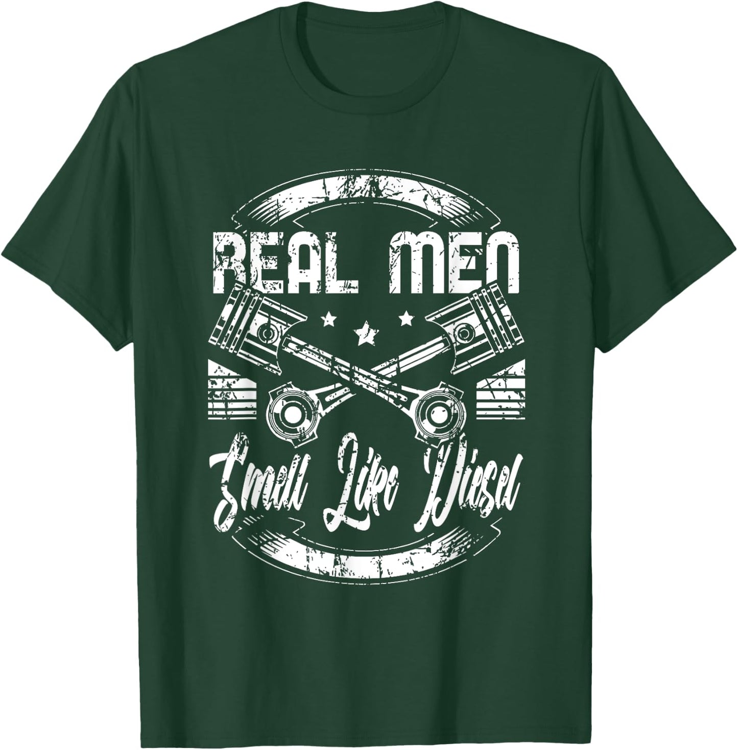 Real Men Smell like Diesel Mechanic Men T-Shirt - T-Shirt | Forest